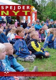 SPEJDER NYT - Danske Baptisters Spejderkorps