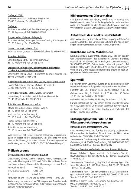 Amts- u. Mitteilungsblatt