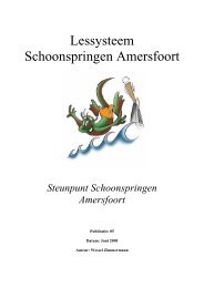 Lessysteem Schoonspringen Amersfoort - Wessel Zimmermann ...