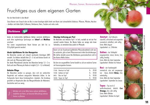 Biogarten - Gartenfreunde.ch