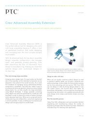 Creo Advanced Assembly Extension AAX - Ptc.com