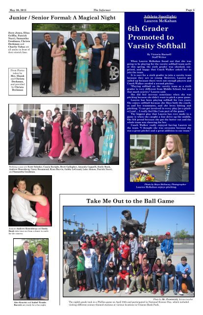 Informer May 2013 Issue - Woodlynde School