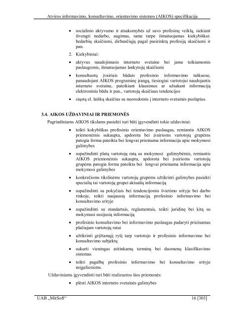 AIKOS - Å vietimo informaciniÅ³ technologijÅ³ centras - Å vietimo ir ...