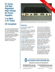 FC Series - Glassman High Voltage Inc.