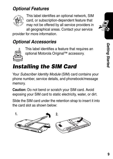 Motorola RAZR V3 Manual - Virgin Media