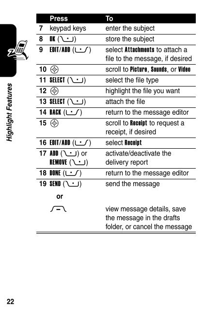 Motorola RAZR V3 Manual - Virgin Media