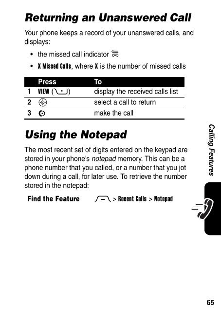 Motorola RAZR V3 Manual - Virgin Media