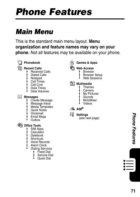 Motorola RAZR V3 Manual - Virgin Media