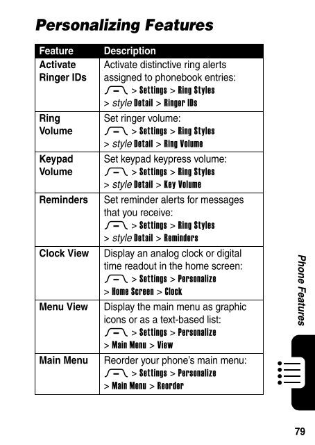 Motorola RAZR V3 Manual - Virgin Media