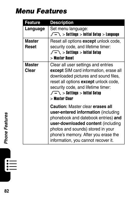 Motorola RAZR V3 Manual - Virgin Media