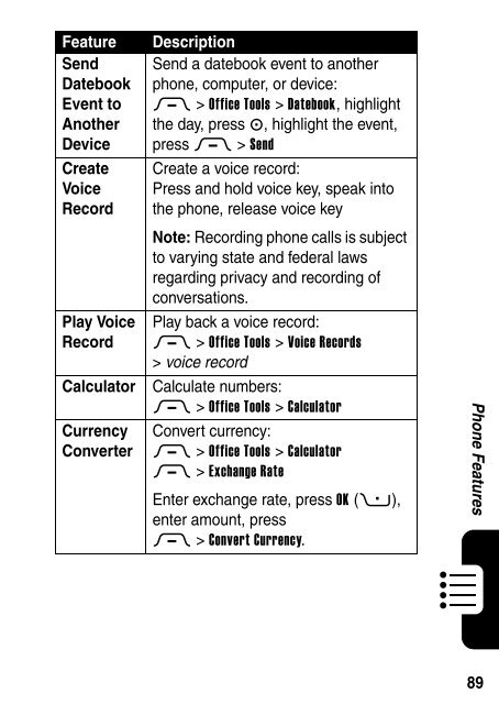 Motorola RAZR V3 Manual - Virgin Media