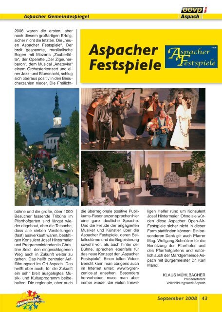 Aspacher - ÃVP Aspach