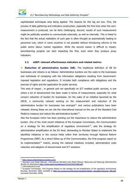 Benchlearning methodology and data gathering template