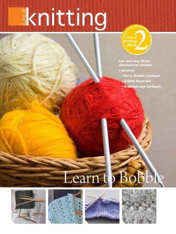 Learn to Bobble Learn to Bobble - Love of Knitting