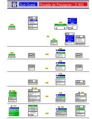 Rocade de Perpignan / D 900 Sud Ouest