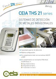 CEIA THS 21 series - CEIA S.p.A.