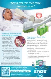 Why is oral care even more important now? - Sage Products Inc.