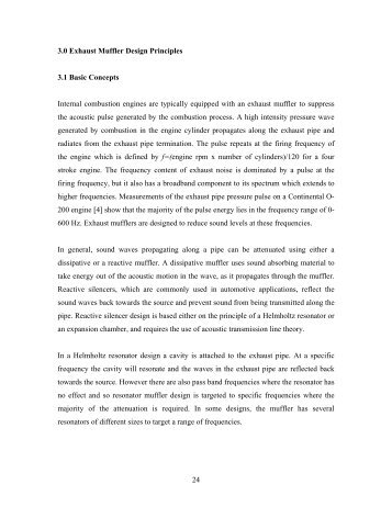 exhaust muffler design principles pdf