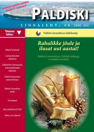 22/91 17.12.2010 - Paldiski Linnavalitsus