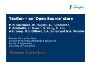 TexGen â an 'Open Source' - OSS Watch