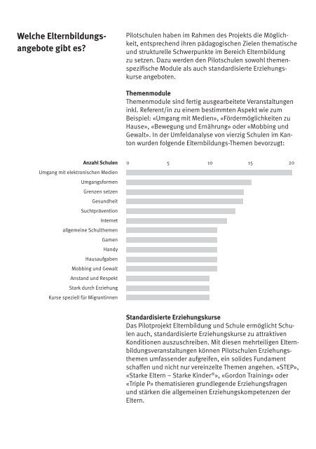 Elternbildung und Schule - Lotse.zh.ch - Kanton Zürich