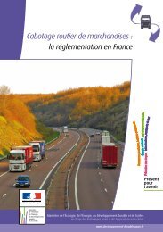 Cabotage routier de marchandises : la rÃ©glementation en France