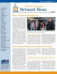 When Families are Strengthened Shelter Network Welcomes New ...