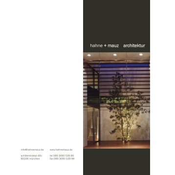 download broschüre - hahne + mauz architektur