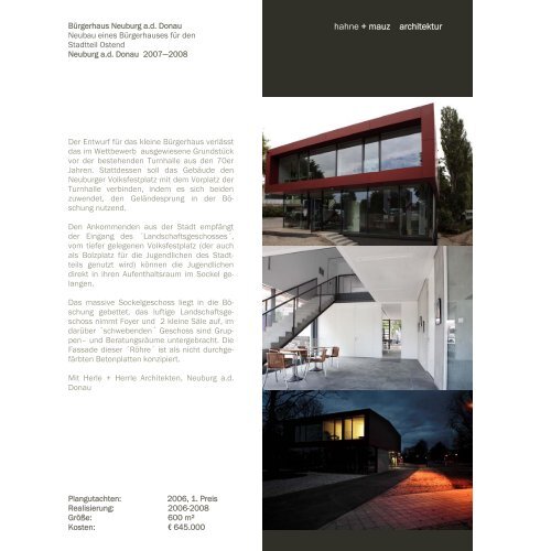 download broschüre - hahne + mauz architektur