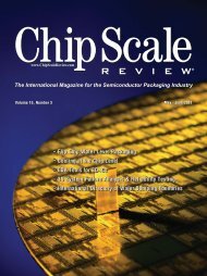 international directory of wafer bumping foundries - Chip Scale Review