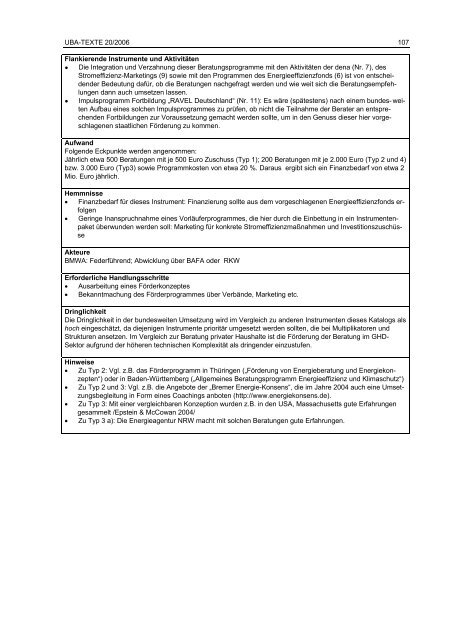 Politikinstrumente zur Effizienzsteigerung von Elektrogeräten und ...