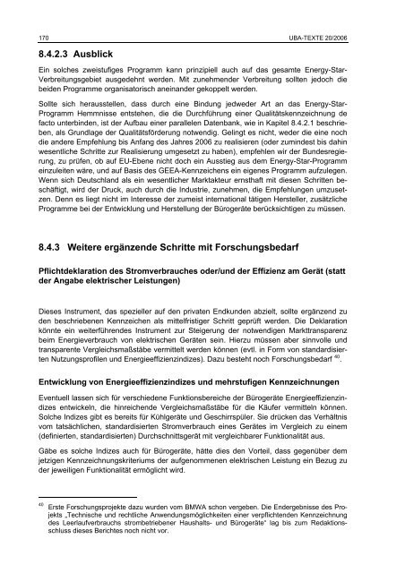 Politikinstrumente zur Effizienzsteigerung von Elektrogeräten und ...