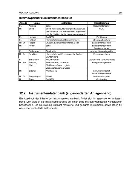 Politikinstrumente zur Effizienzsteigerung von Elektrogeräten und ...