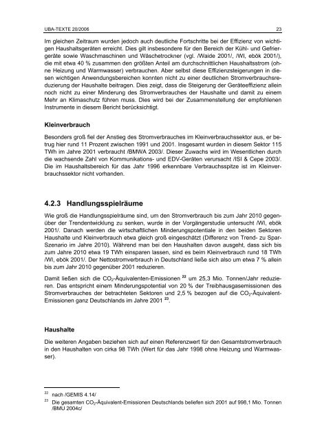 Politikinstrumente zur Effizienzsteigerung von Elektrogeräten und ...