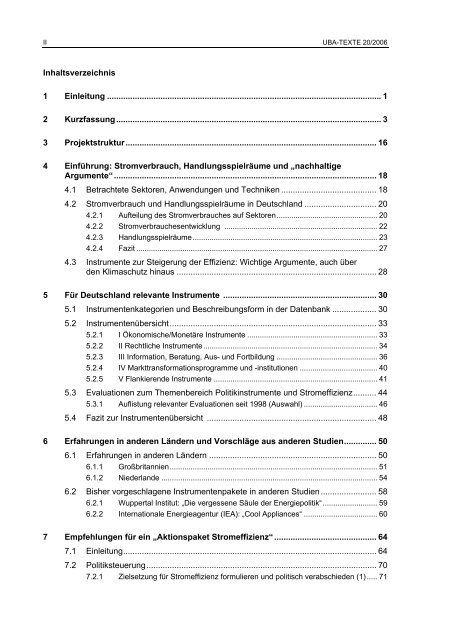 Politikinstrumente zur Effizienzsteigerung von Elektrogeräten und ...