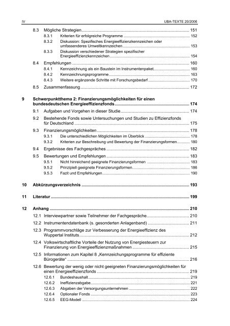 Politikinstrumente zur Effizienzsteigerung von Elektrogeräten und ...