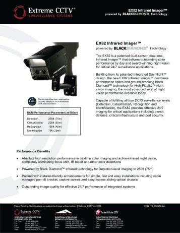EX82 Infrared Imagerâ¢ powered by Black Diamond ... - CCTV Center