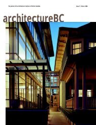 Architecture BC - Dr. Peter Centre