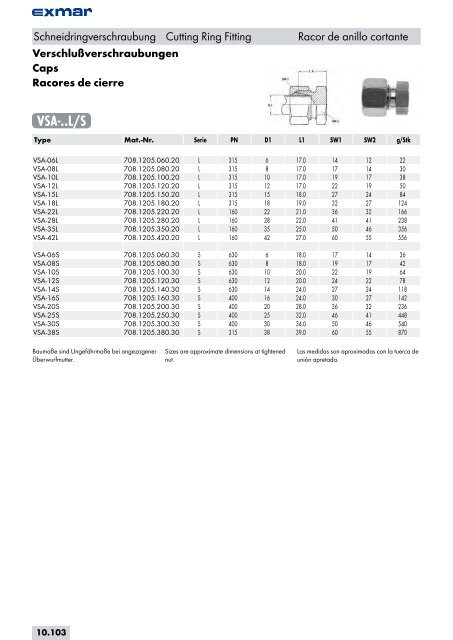 Edelstahl Verbindungstechnik Stainless steel jointing technology ...