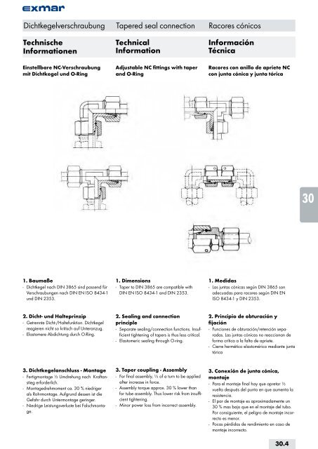 Edelstahl Verbindungstechnik Stainless steel jointing technology ...