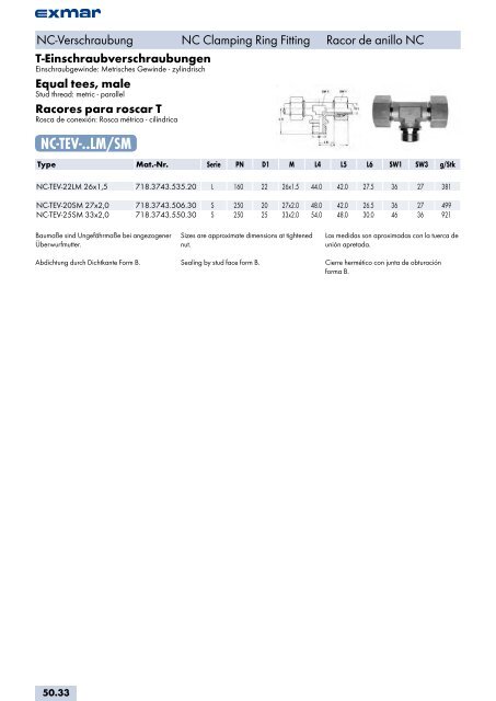 Edelstahl Verbindungstechnik Stainless steel jointing technology ...