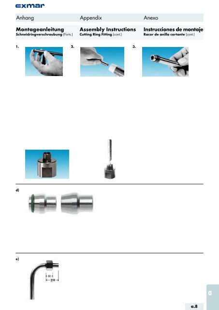 Edelstahl Verbindungstechnik Stainless steel jointing technology ...