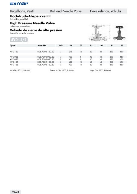 Edelstahl Verbindungstechnik Stainless steel jointing technology ...