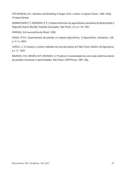 Documentos IAC 103 - Governo do Estado de SÃ£o Paulo