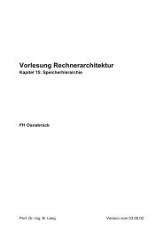 Vorlesung Rechnerarchitektur