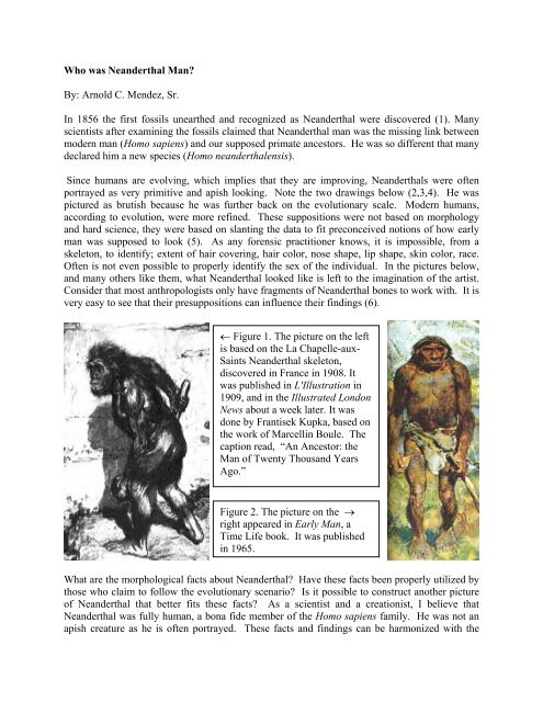 Who was Neanderthal Man? - Noah's Ark & Early Man