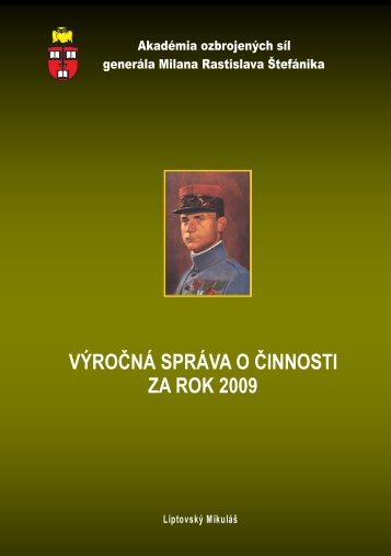 obsah - Ministerstvo obrany SR