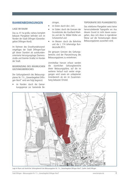 KERN PLAN - Stadt Dillingen