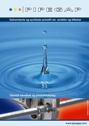 Teknisk hÃ¥ndbok og produktkatalog - PipeGap