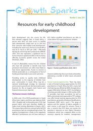 Resources for Early Childhood Development - The DG Murray Trust